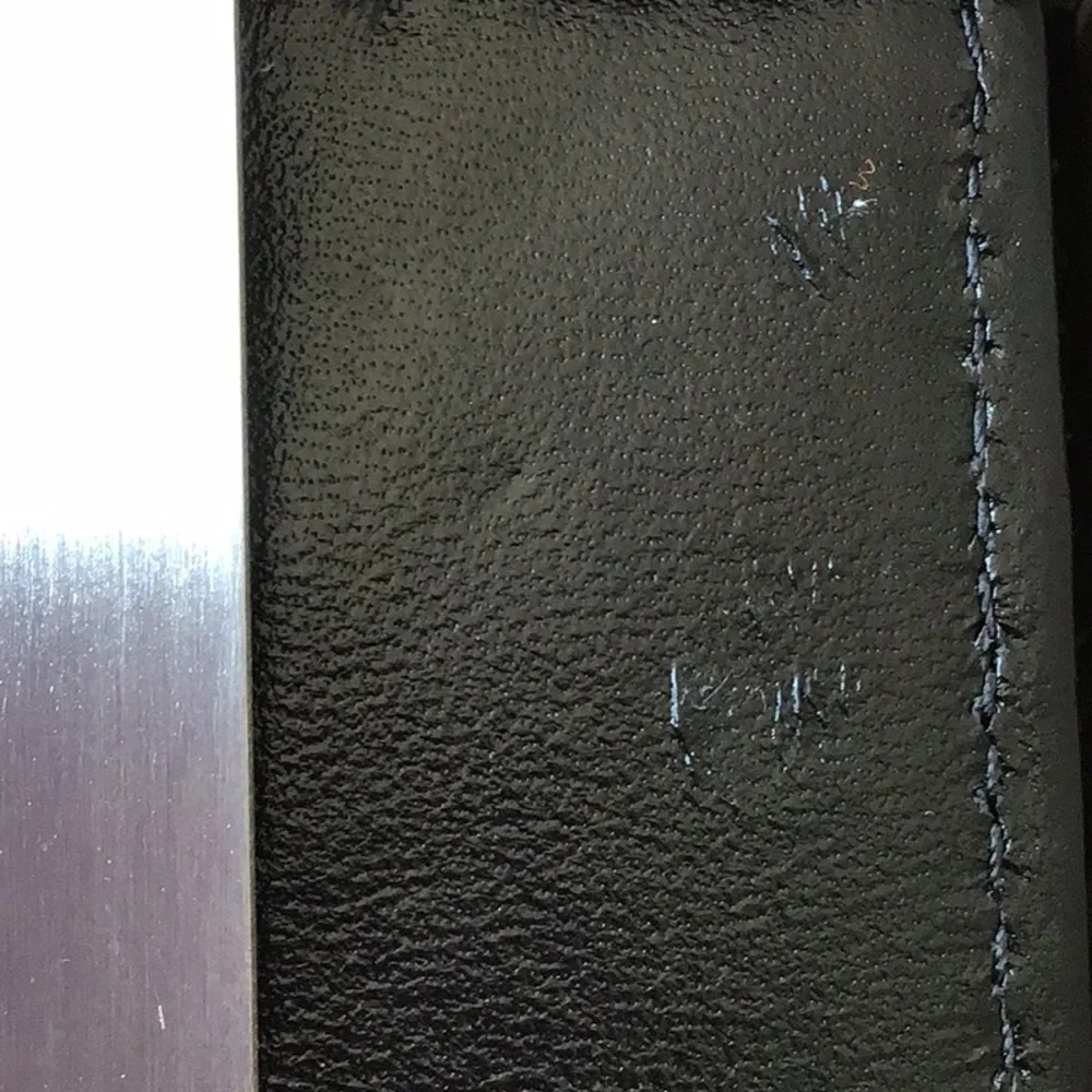 ORCHILL BLACK LEATHER CARD HOLDER WALLET NWOT